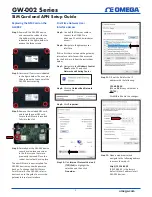 Preview for 1 page of Omega GW-002 Series Setup Manual