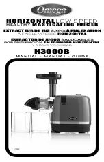 Предварительный просмотр 1 страницы Omega H3000B Manual