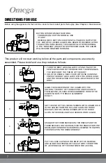 Preview for 8 page of Omega H3000B Manual