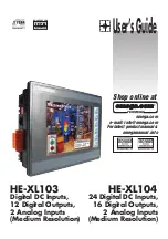 Preview for 1 page of Omega HE-XL103 Manual