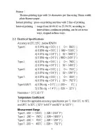 Preview for 7 page of Omega HH1304P User Manual