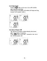 Preview for 8 page of Omega HH147AU User Manual