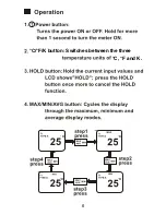 Preview for 9 page of Omega HH147U User Manual