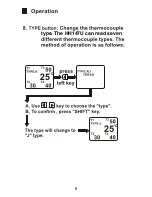 Предварительный просмотр 12 страницы Omega HH147U User Manual