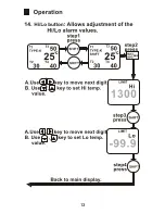 Preview for 16 page of Omega HH147U User Manual