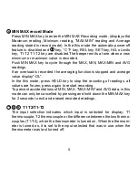 Предварительный просмотр 7 страницы Omega HH501BK Owner'S Manual
