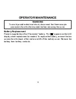 Preview for 11 page of Omega HH503 User Manual