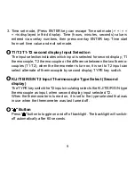 Preview for 11 page of Omega HH506 Owner'S Manual