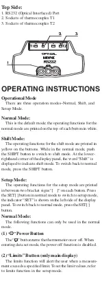 Preview for 5 page of Omega HH506RA User Manual