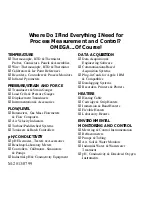 Предварительный просмотр 15 страницы Omega HH507 Operating Instructions Manual