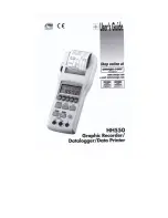 Omega HH550 User Manual preview