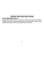 Preview for 10 page of Omega HH63KF-MV User Manual