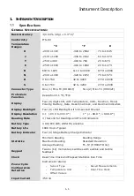 Предварительный просмотр 5 страницы Omega HH931T User Manual