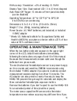 Preview for 17 page of Omega HHAQ-108 User Manual