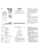 Omega HHG1394 User Manual preview