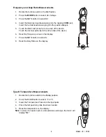 Preview for 9 page of Omega HHM-MA640 User Manual