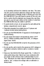 Preview for 6 page of Omega HHM-NCV40 User Manual