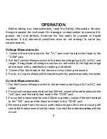 Preview for 8 page of Omega HHM14 User Manual