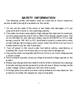 Preview for 3 page of Omega HHM19C User Manual