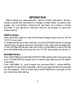 Preview for 8 page of Omega HHM21 Manual