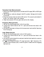 Preview for 11 page of Omega HHM23 User Manual