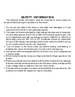 Preview for 3 page of Omega HHM29 User Manual