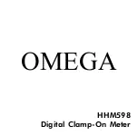 Предварительный просмотр 1 страницы Omega HHM598 Manual