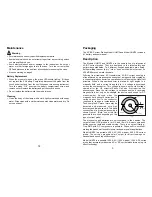 Preview for 6 page of Omega HHM73 User Manual