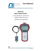 Preview for 1 page of Omega HHP400 User Manual