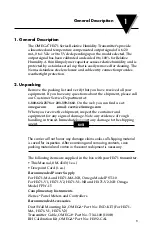 Preview for 5 page of Omega HX71 Series User Manual