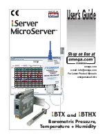 Preview for 1 page of Omega iBTX User Manual