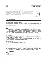 Предварительный просмотр 6 страницы Omega INTERLAGOS OM3500 PRO User Manual