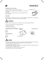 Предварительный просмотр 8 страницы Omega INTERLAGOS OM3500 PRO User Manual