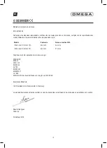 Preview for 19 page of Omega INTERLAGOS OM3500 PRO User Manual