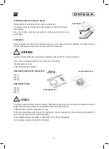 Предварительный просмотр 28 страницы Omega INTERLAGOS OM3500 PRO User Manual