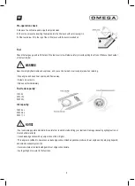 Предварительный просмотр 48 страницы Omega INTERLAGOS OM3500 PRO User Manual