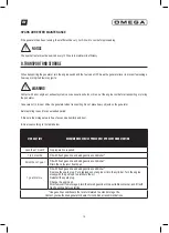 Предварительный просмотр 55 страницы Omega INTERLAGOS OM3500 PRO User Manual