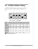 Preview for 12 page of Omega ISA- BUS MULTI-FUNCTIONAL BOARD OME-A822PG Hardware Manual