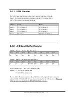 Предварительный просмотр 19 страницы Omega ISA- BUS MULTI-FUNCTIONAL BOARD OME-A822PG Hardware Manual