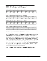 Preview for 20 page of Omega ISA- BUS MULTI-FUNCTIONAL BOARD OME-A822PG Hardware Manual