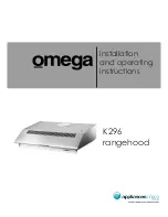 Omega K296 Installation And Operating Insctructions preview