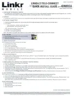 Preview for 2 page of Omega Linkr MOBILE Quick Install Manual