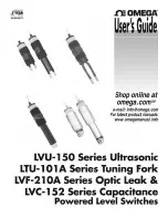 Omega LVF-210A Series User Manual preview