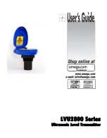 Предварительный просмотр 1 страницы Omega LVU2800 Series User Manual