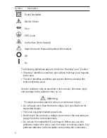 Preview for 6 page of Omega M-4292/1006 User Manual