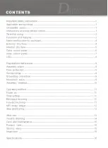 Preview for 3 page of Omega M-5000DLX User Manual