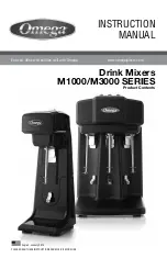 Omega M1000 series Instruction Manual предпросмотр