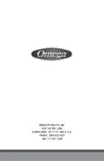 Preview for 16 page of Omega M1000 series Instruction Manual