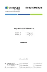 Предварительный просмотр 1 страницы Omega Mag-Bind FFPE RNA 96 Product Manual