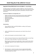 Preview for 8 page of Omega Mag-Bind M2837-00 Product Manual